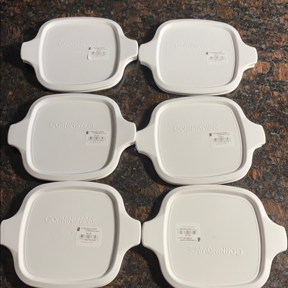 Glassware Corning Ware, Corelle NWT 4 Corning Ware Petite Lids P41 P